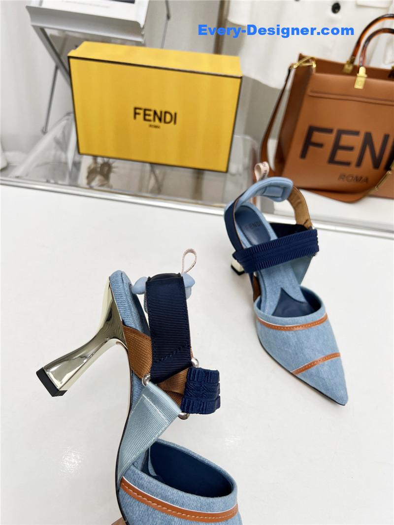 F**di hot fashion high heel sandals