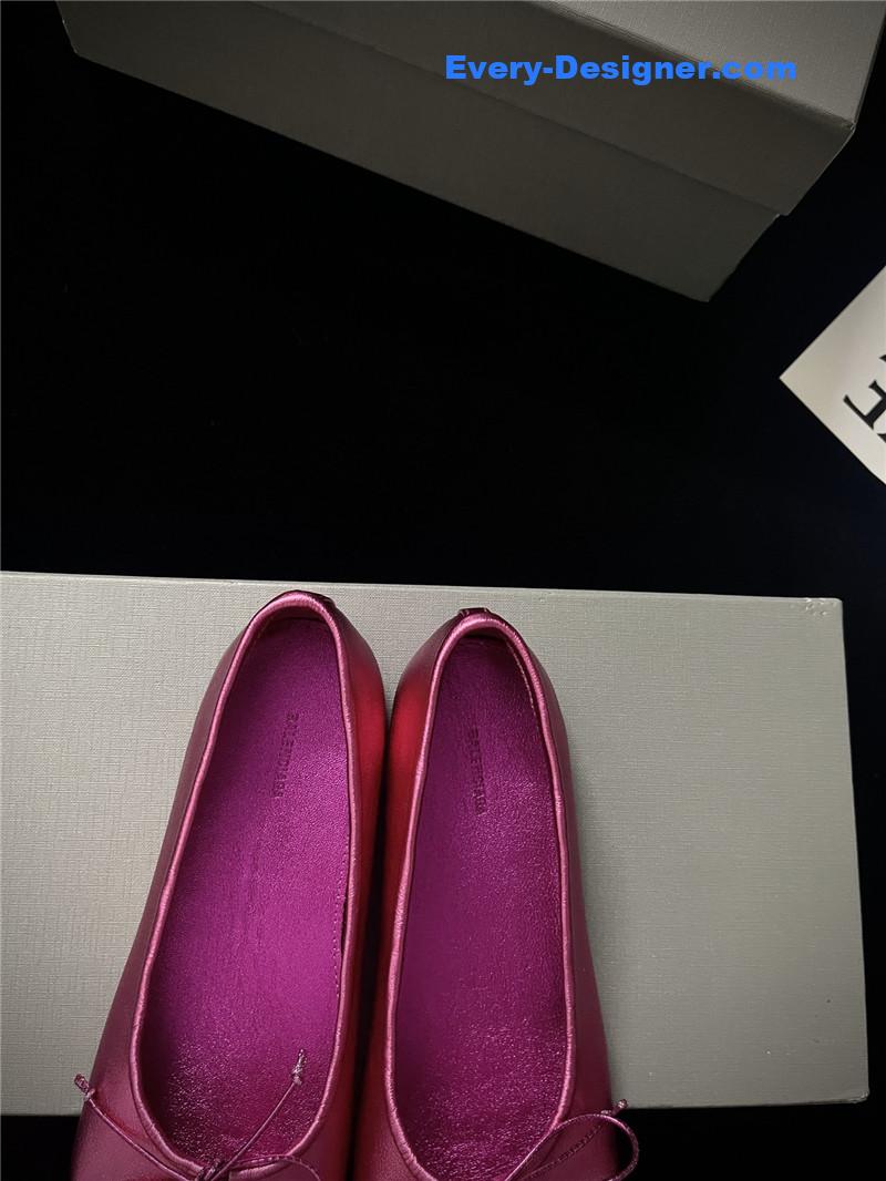 Ba1en*iaga fall/winter show toe ballerinas