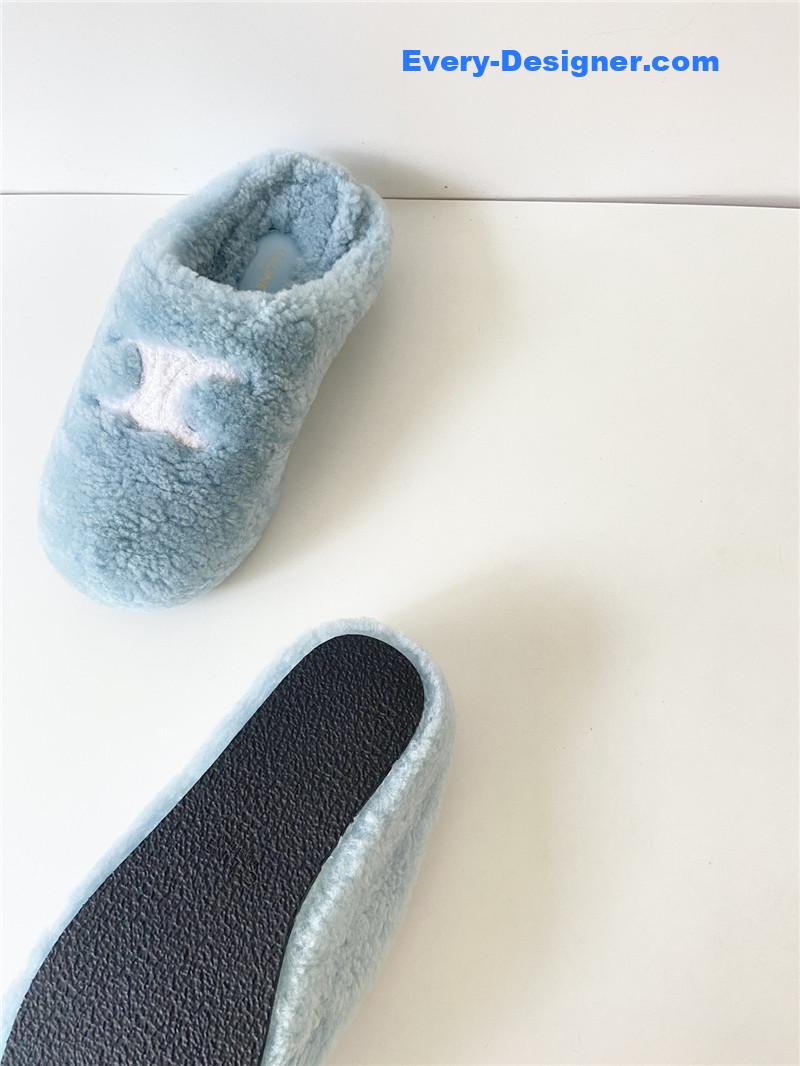 Ce1i*e thick-soled baotou slippers