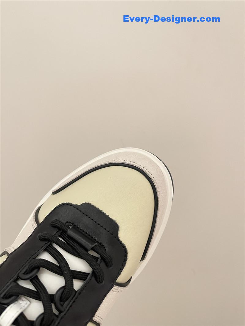 Ch**el early autumn panda color matching sneakers