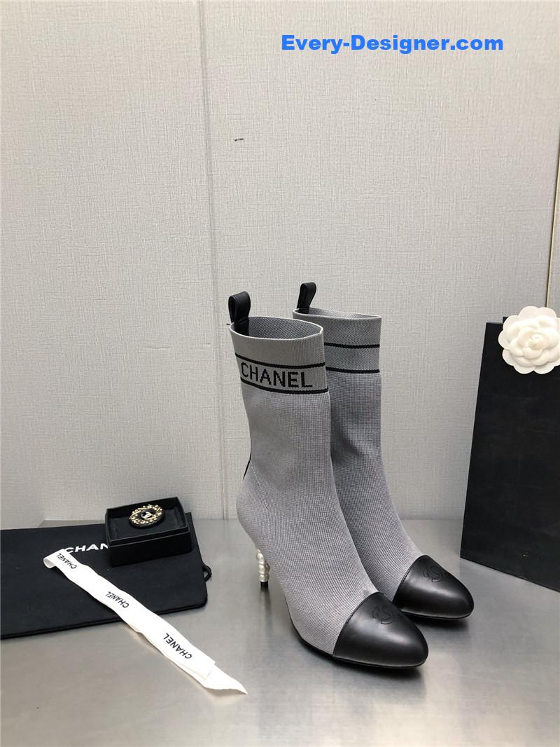cc D1am0nd double c buckle stiletto boots
