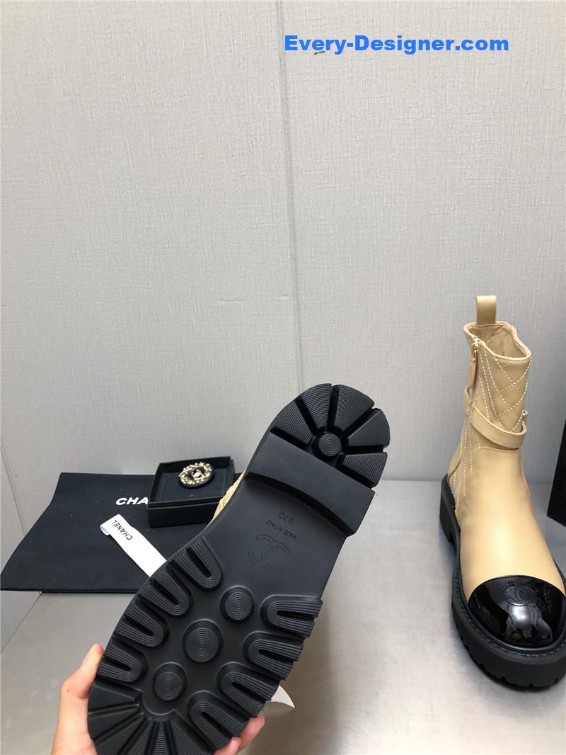 CC Double C Buckle Platform Martin Boots