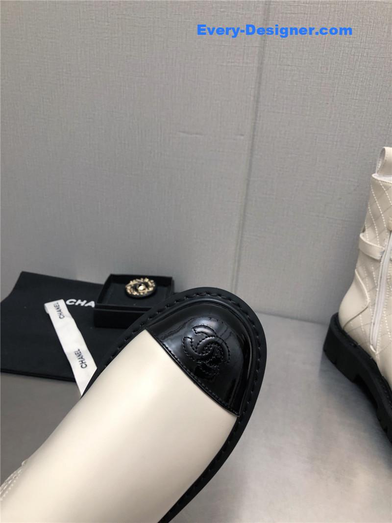 CC Double C Buckle Platform Martin Boots