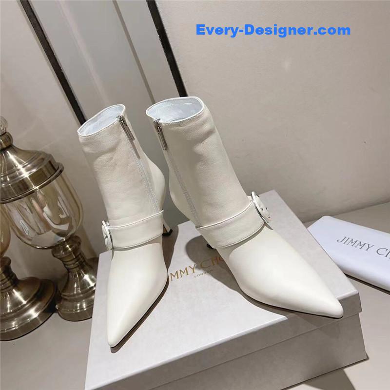 J1m*y Ch00 exquisite fashion booties