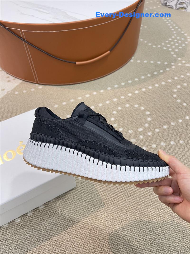 Chloe new nama rainbow jelly bean sneakers