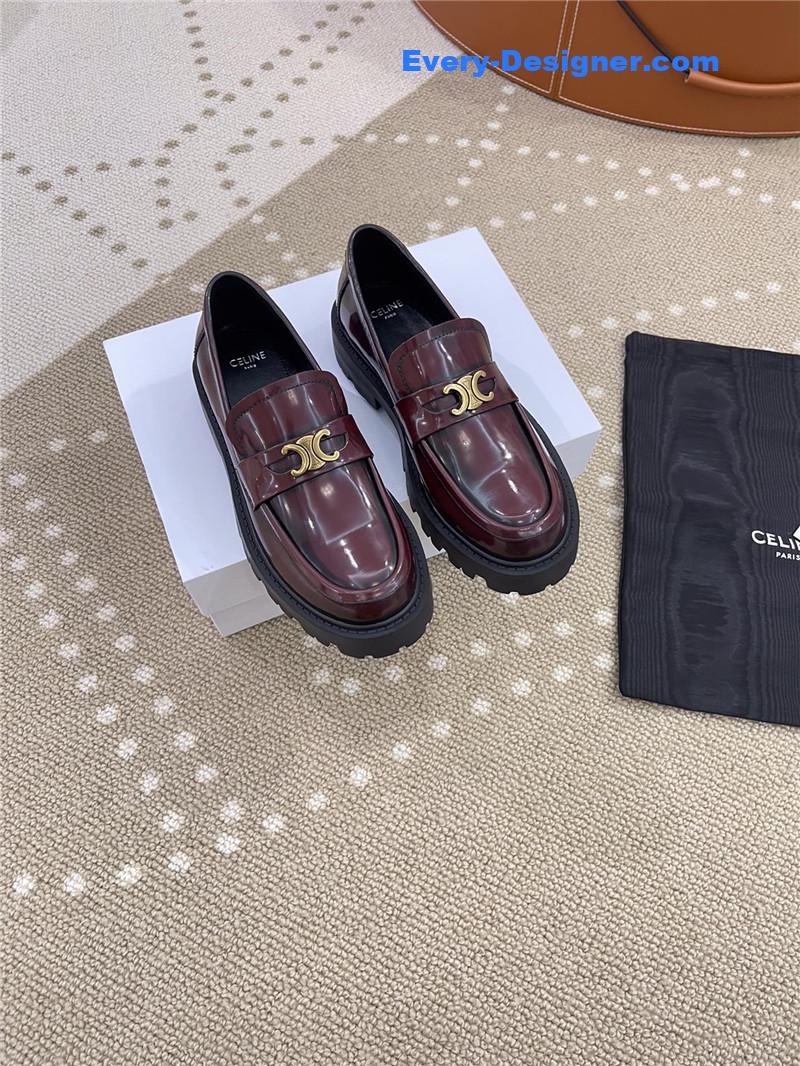 Ce1i*e new thick-soled retro style loafers