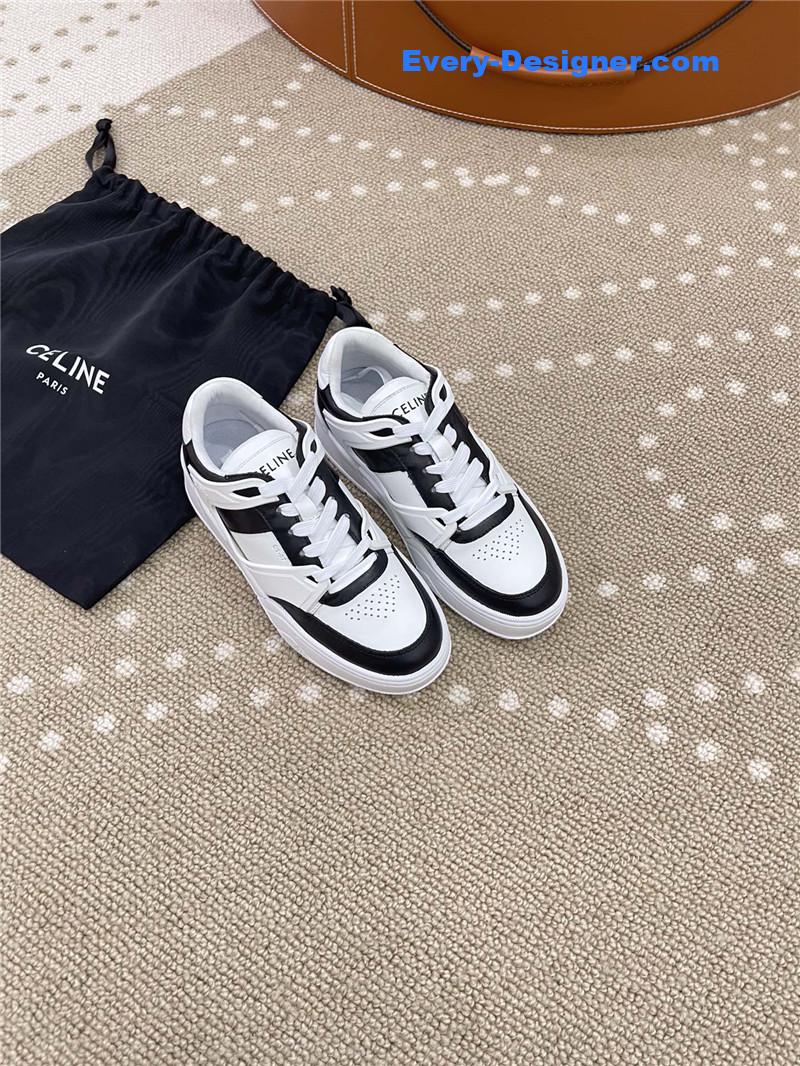 Ce1i*e new platform white shoes