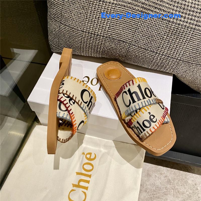 Chloe Cross Braided Roman Slippers