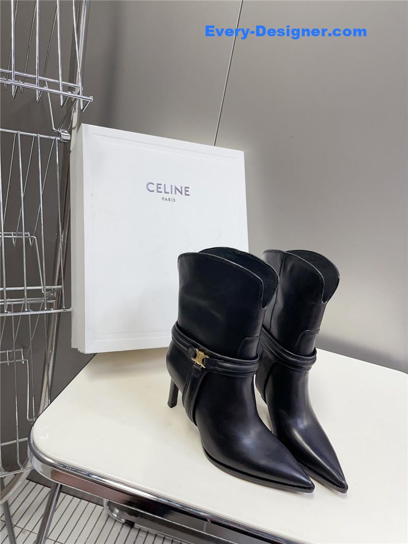 Ce1i*e arc de triomphe pointed ankle boots