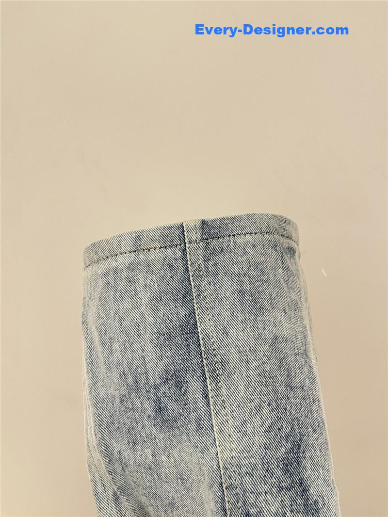 A1exa*der wang new autumn and winter pleated high boots