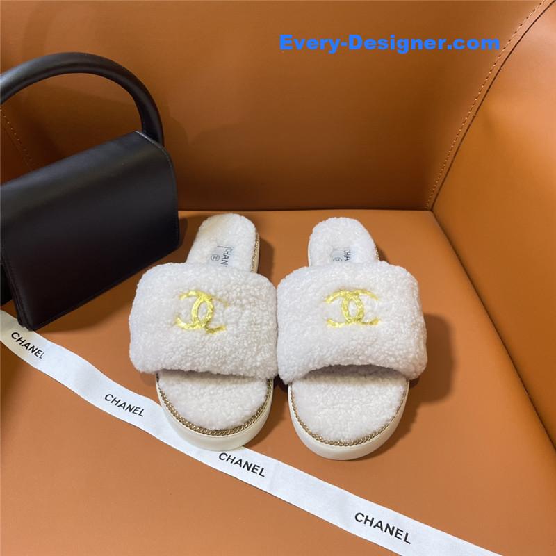CC new fur slippers