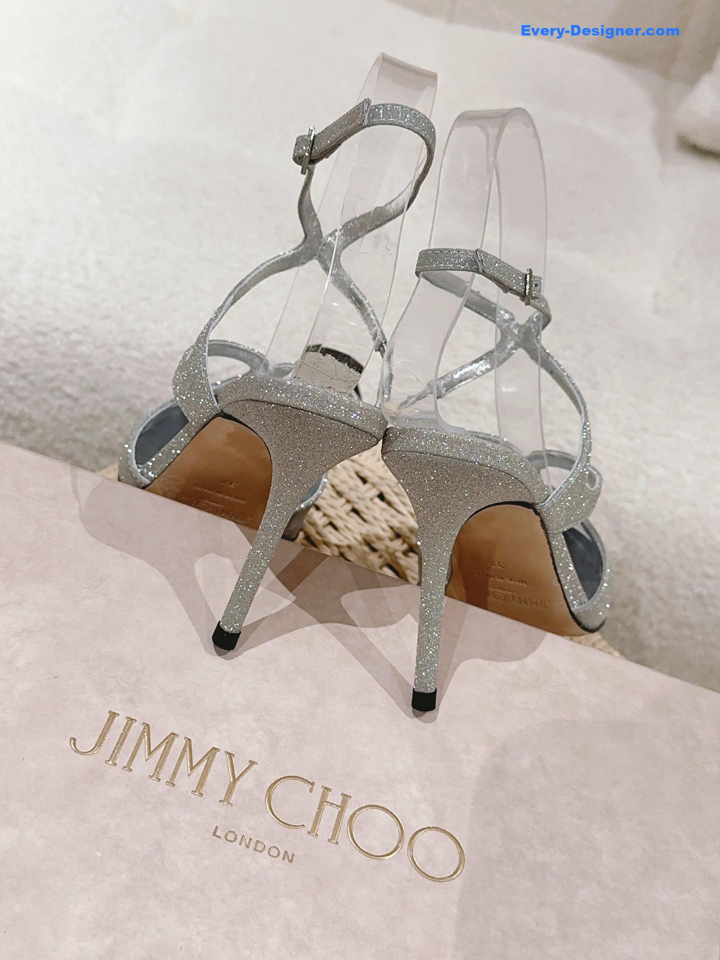 J1m*y Ch00 silk strappy pumps