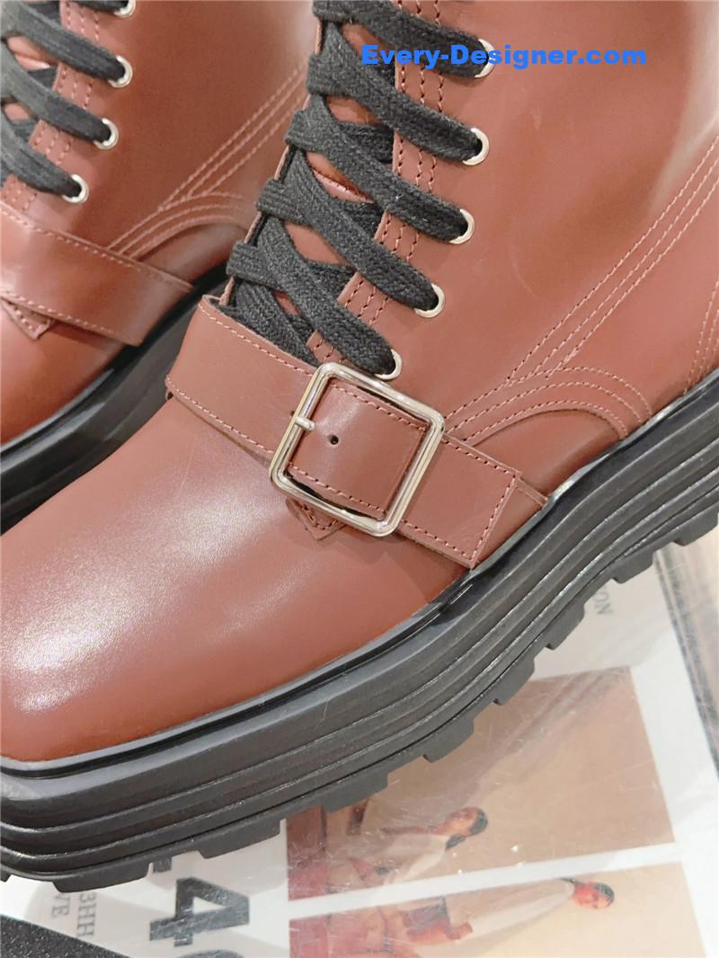 jil sander square toe martin boots
