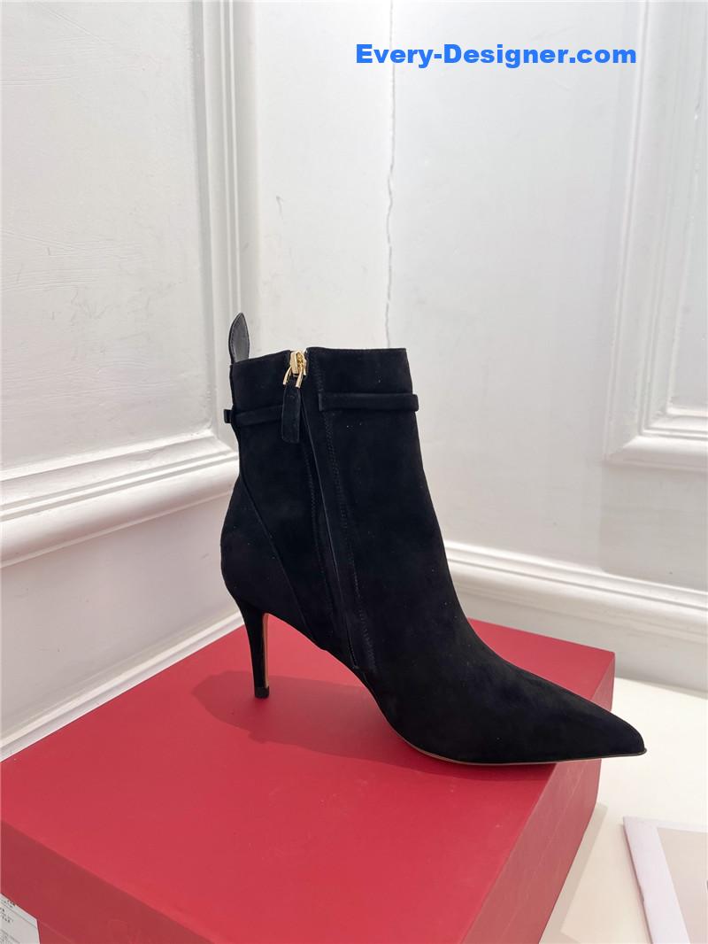 Va1e*ntin0 new high heel nude boots
