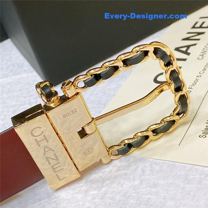 Ch**el swivel hardware buckle belt