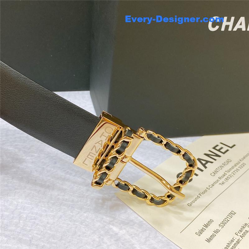 Ch**el swivel hardware buckle belt