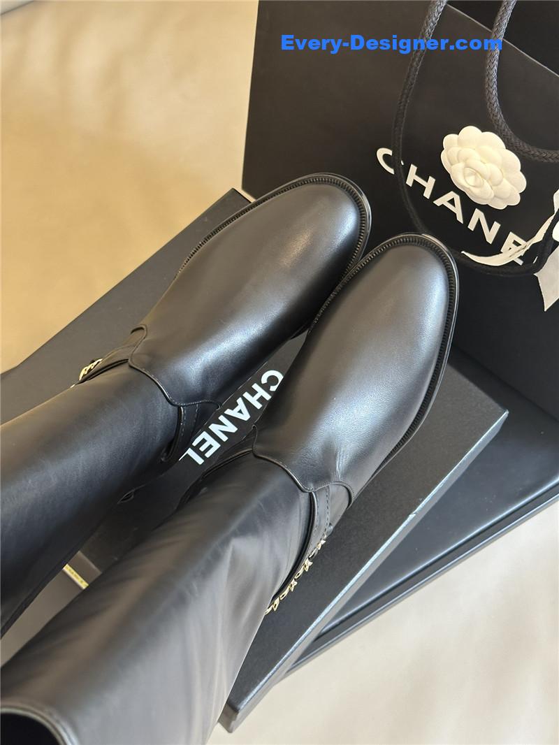 CC autumn winter chain ankle boots