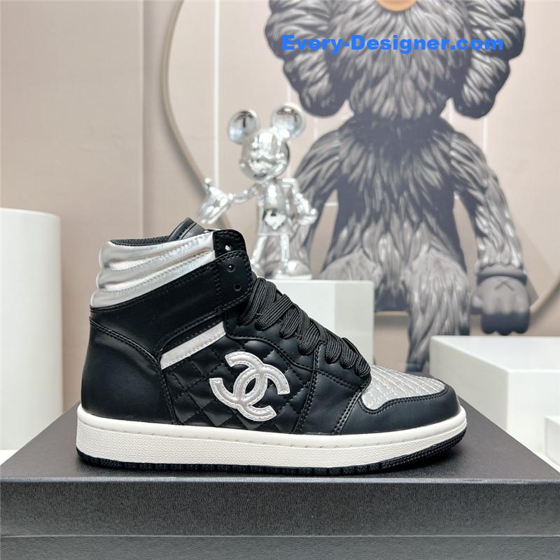 CC joint high top casual shoes