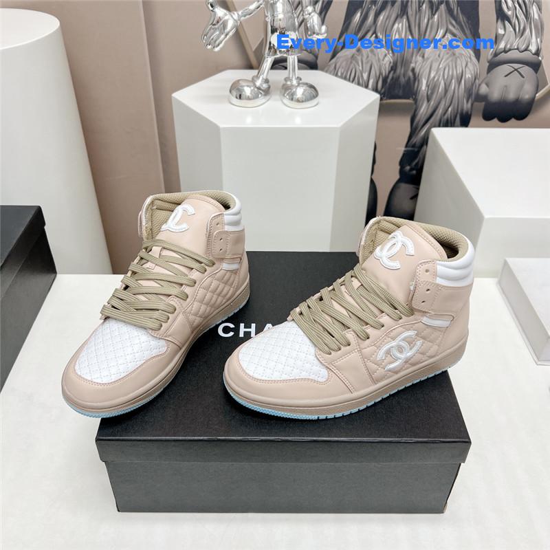CC joint high top casual shoes