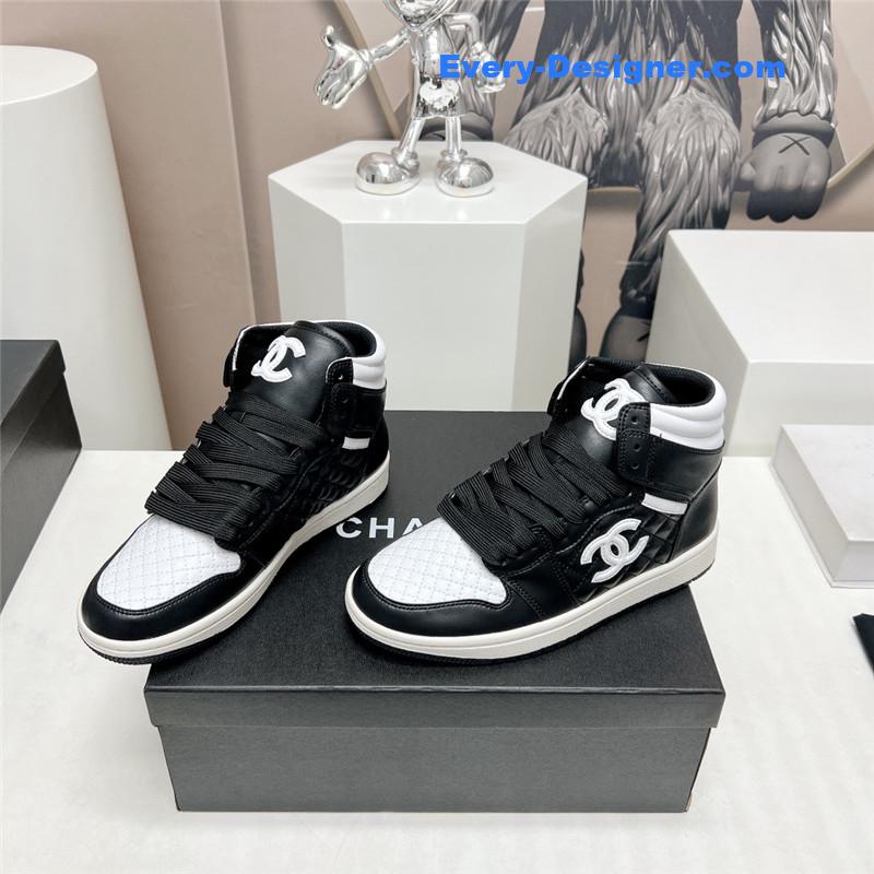 CC joint high top casual shoes