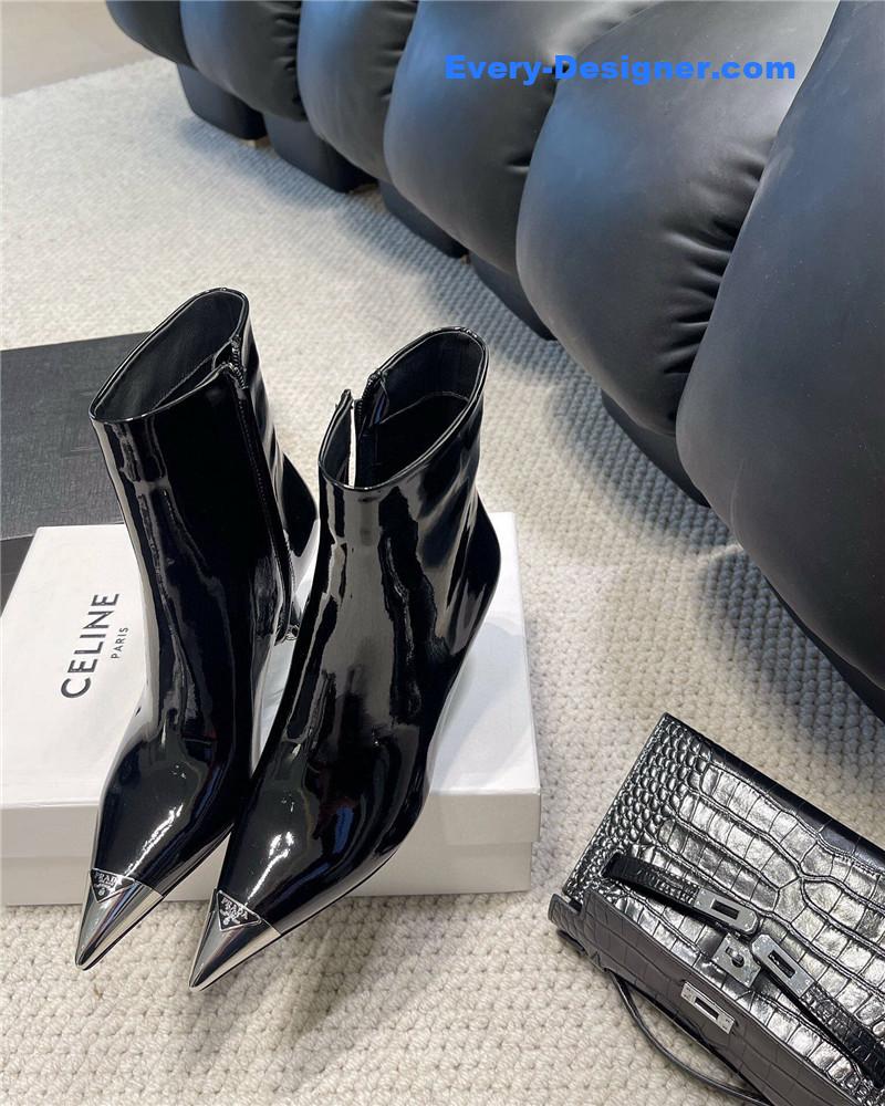 Pra*a catwalk catwalk series leather boots