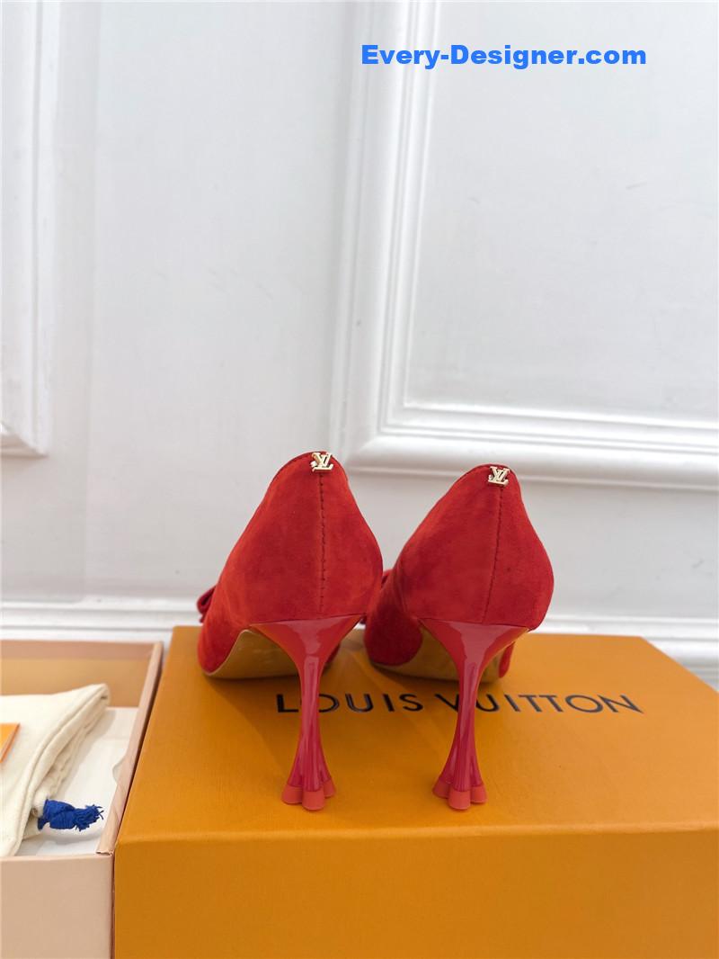 l0vis Vvtt0n lv bowknot pointed shoes