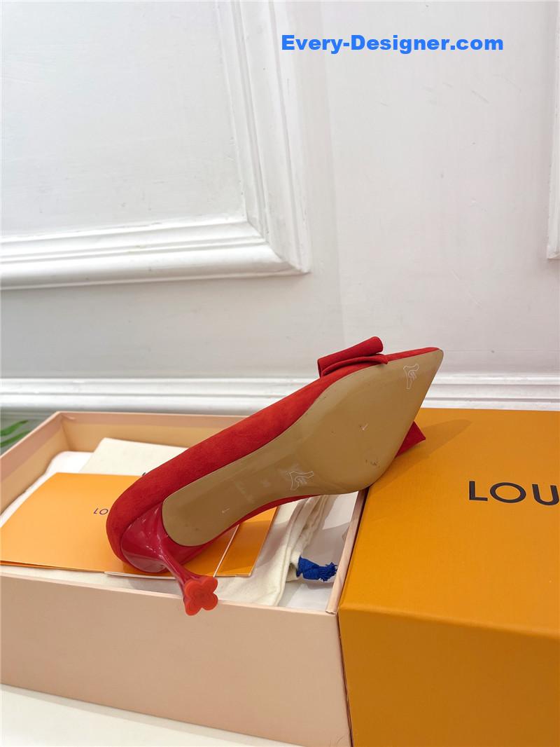 l0vis Vvtt0n lv bowknot pointed shoes
