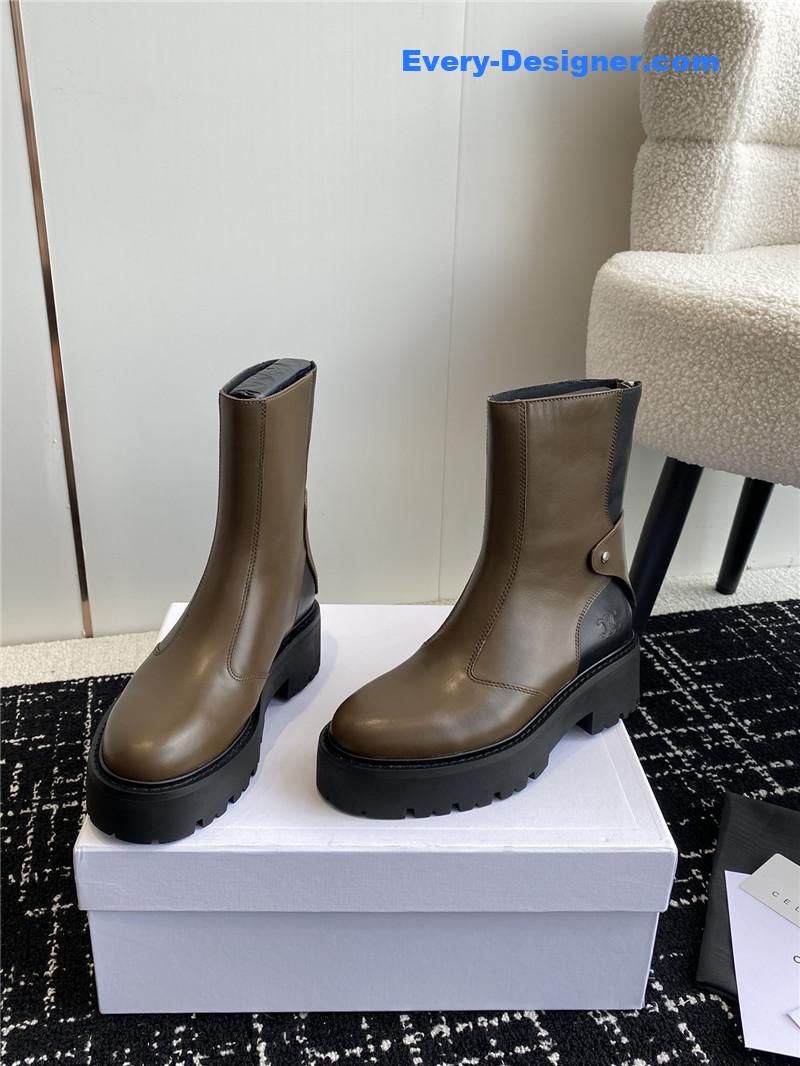 Ce1i*e autumn winter new knight boots