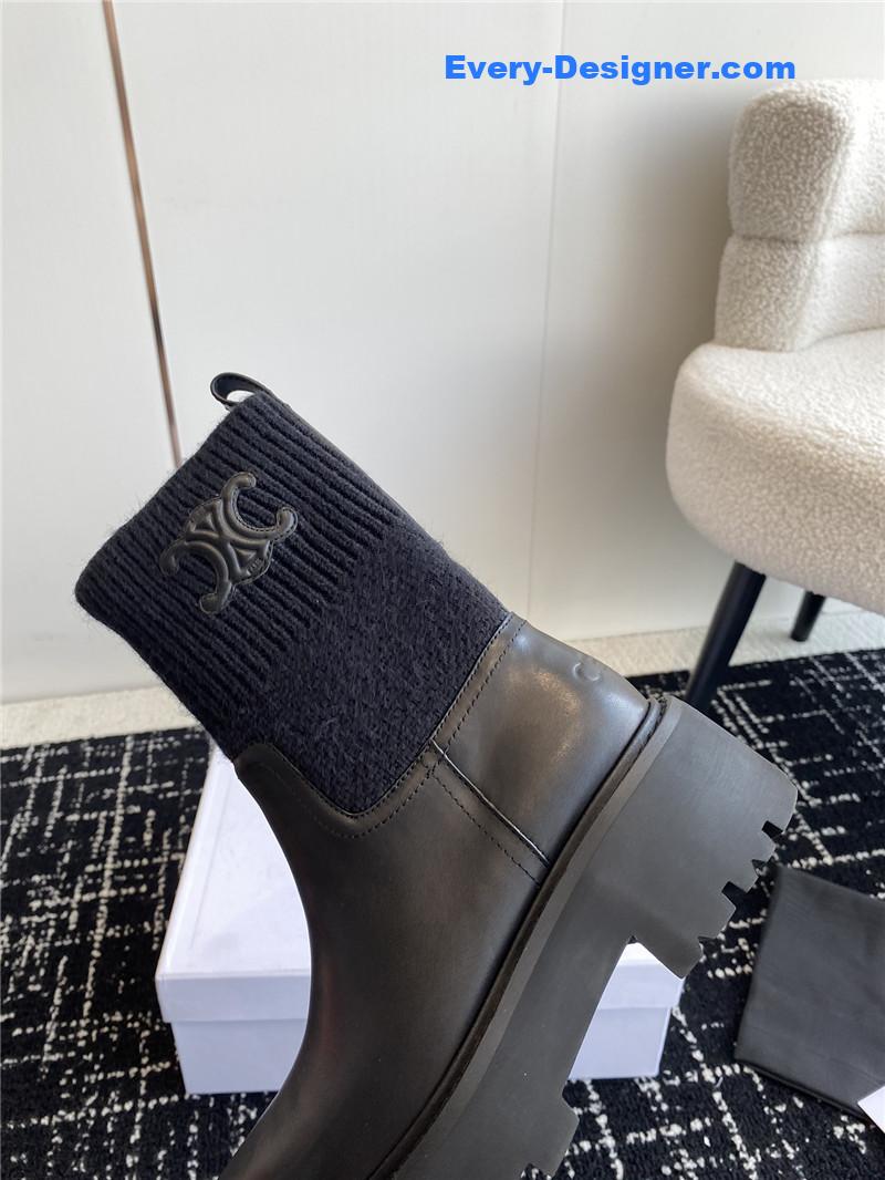 Ce1i*e autumn winter new knight boots