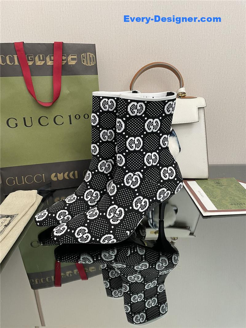 Gvc*1 new gg knitted ankle boots elastic socks boots