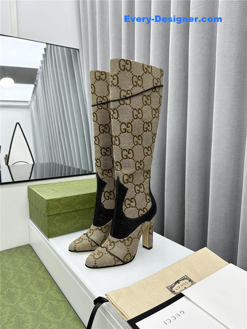 Gvc*1 fall and winter catwalk equestrian boots