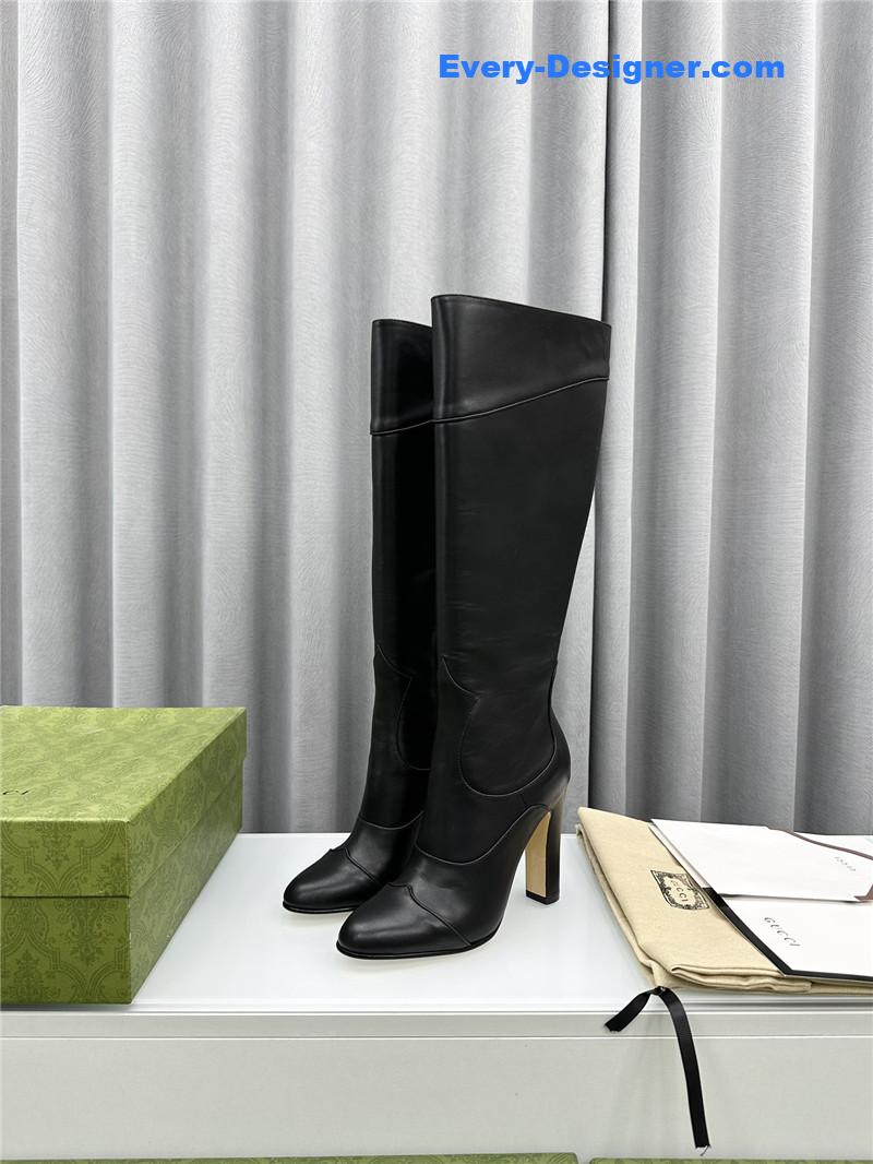 Gvc*1 fall and winter catwalk equestrian boots