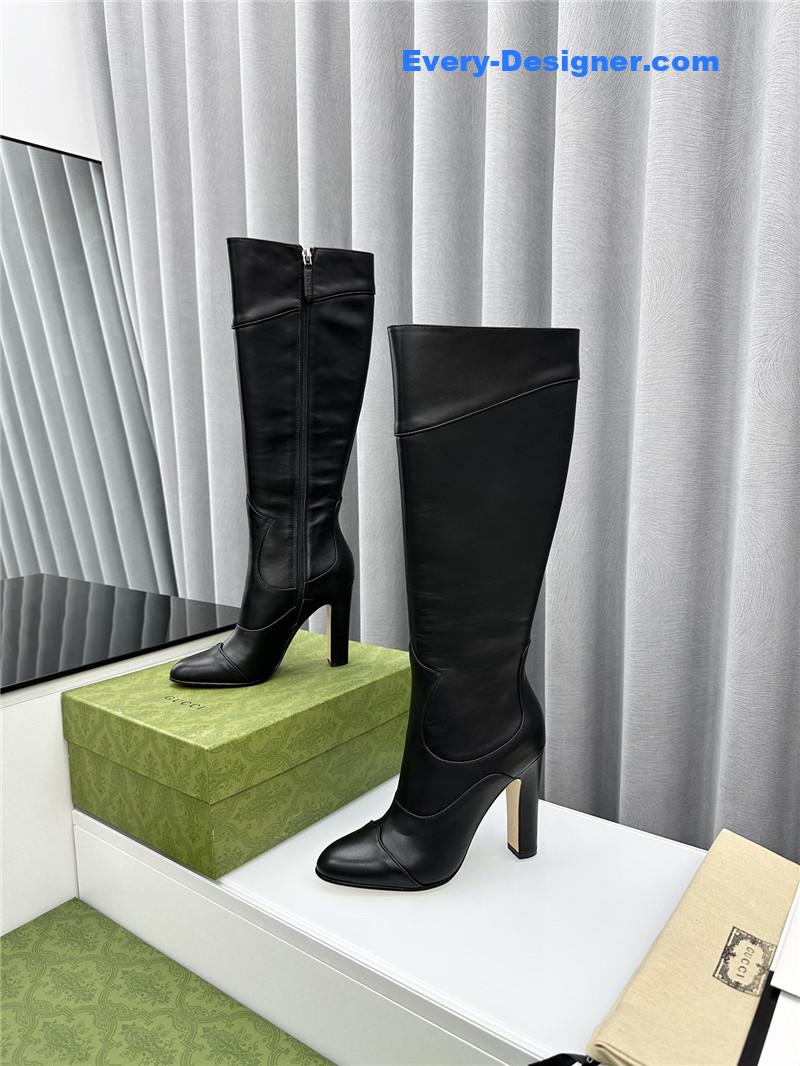 Gvc*1 fall and winter catwalk equestrian boots