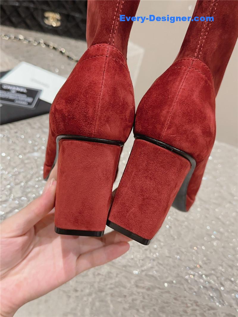 CC catwalk platform high heel boots