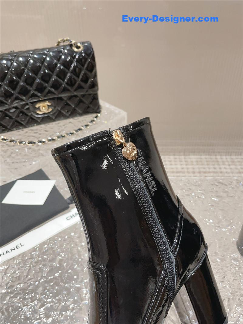 CC catwalk platform high heel boots