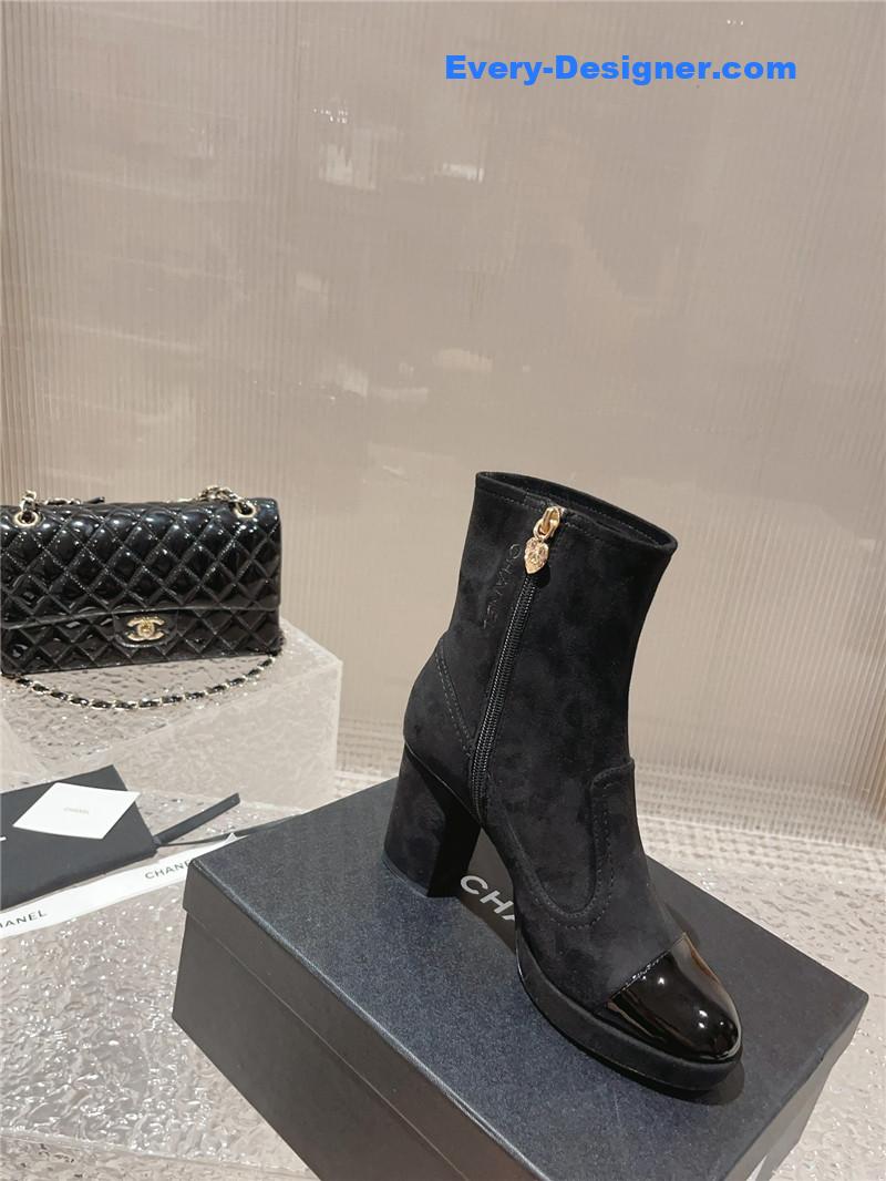 CC catwalk platform high heel boots