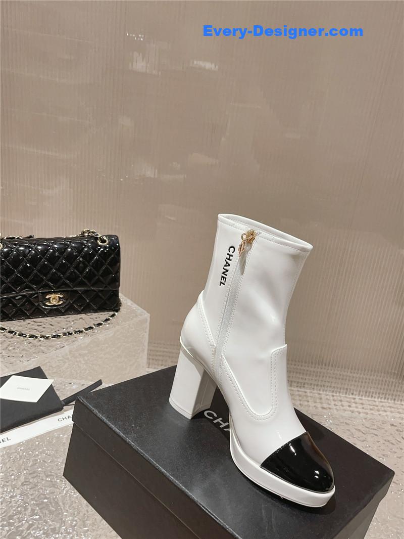 CC catwalk platform high heel boots