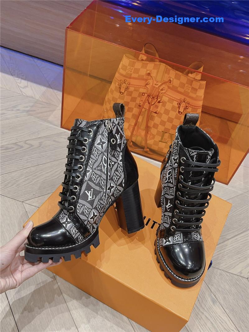 l0vis Vvtt0n lv new autumn and winter high heel boots