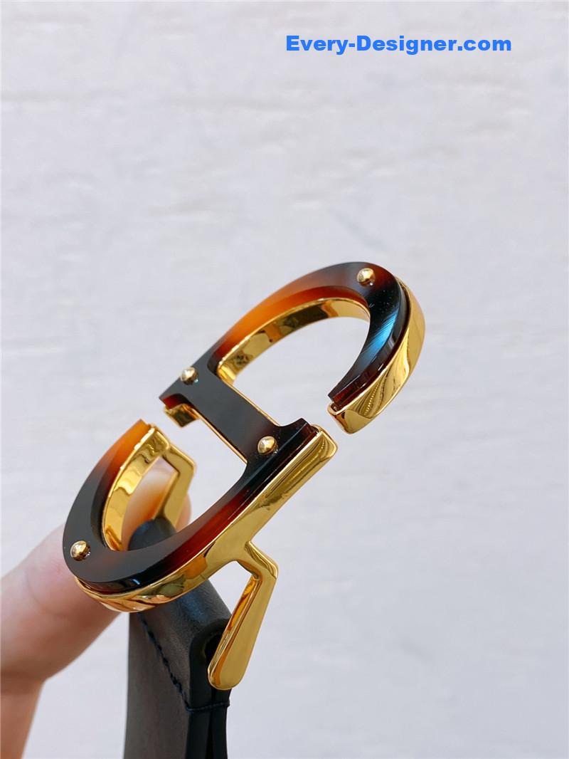 D10r gold brass metal 30 montaigne *cd* belt