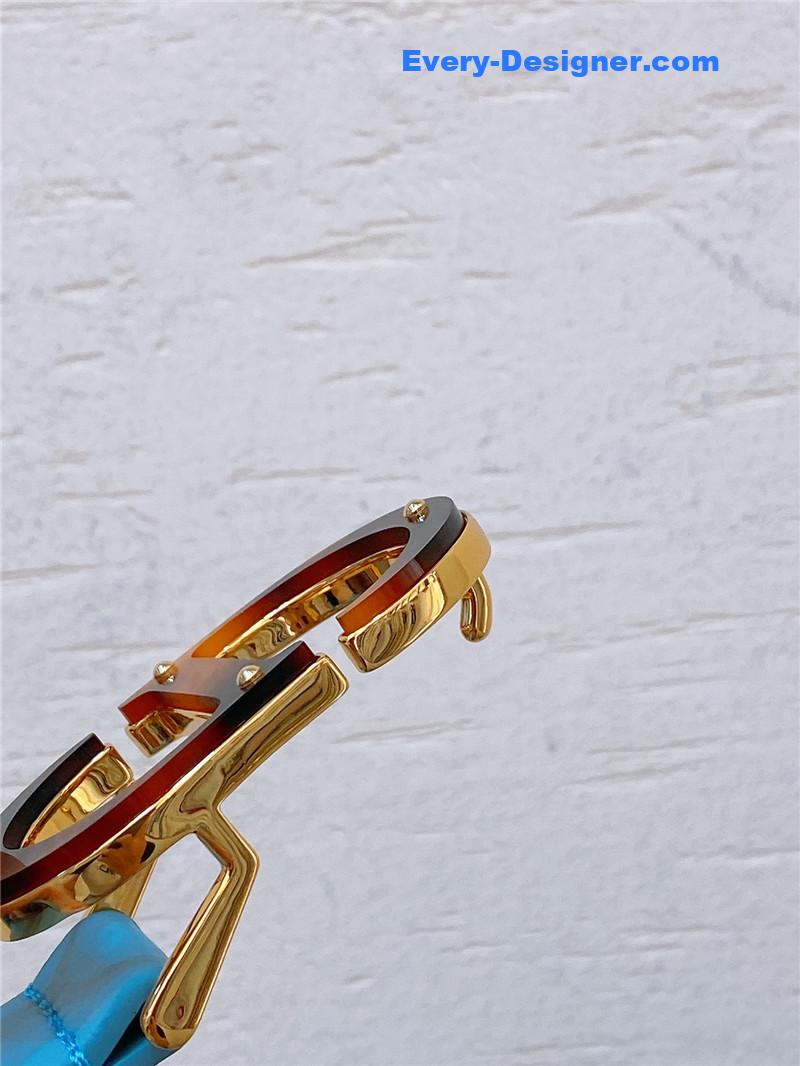 D10r gold brass metal 30 montaigne *cd* belt