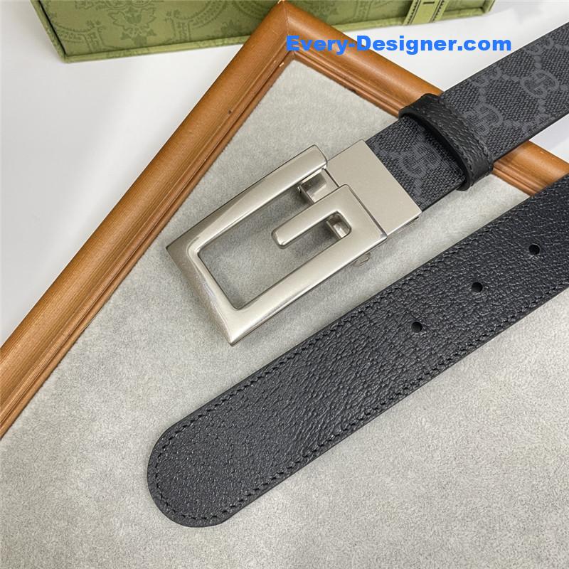 Gvc*1 three-claw pigskin leather belt
