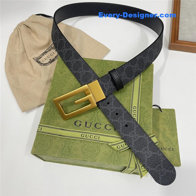 Gvc*1 three-claw pigskin leather belt