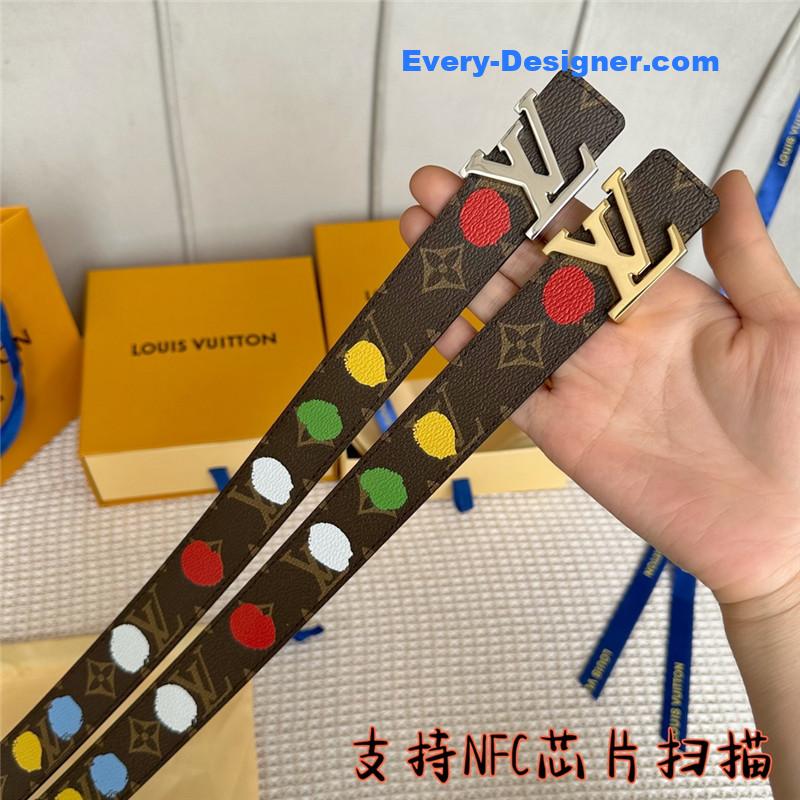 l0vis Vvtt0n lv new gradient pattern women’s belt