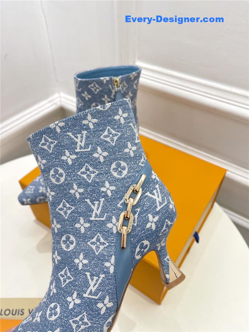 l0vis Vvtt0n lv small square toe metal heel boots