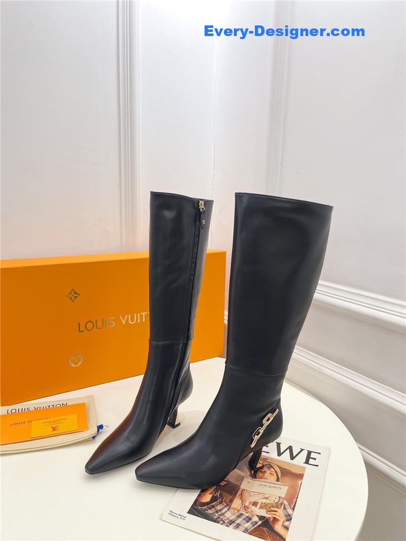 l0vis Vvtt0n lv small square toe metal heel boots