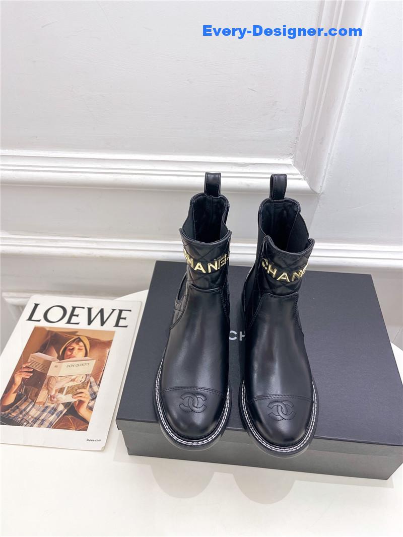 CC counter catwalk style motorcycle boots