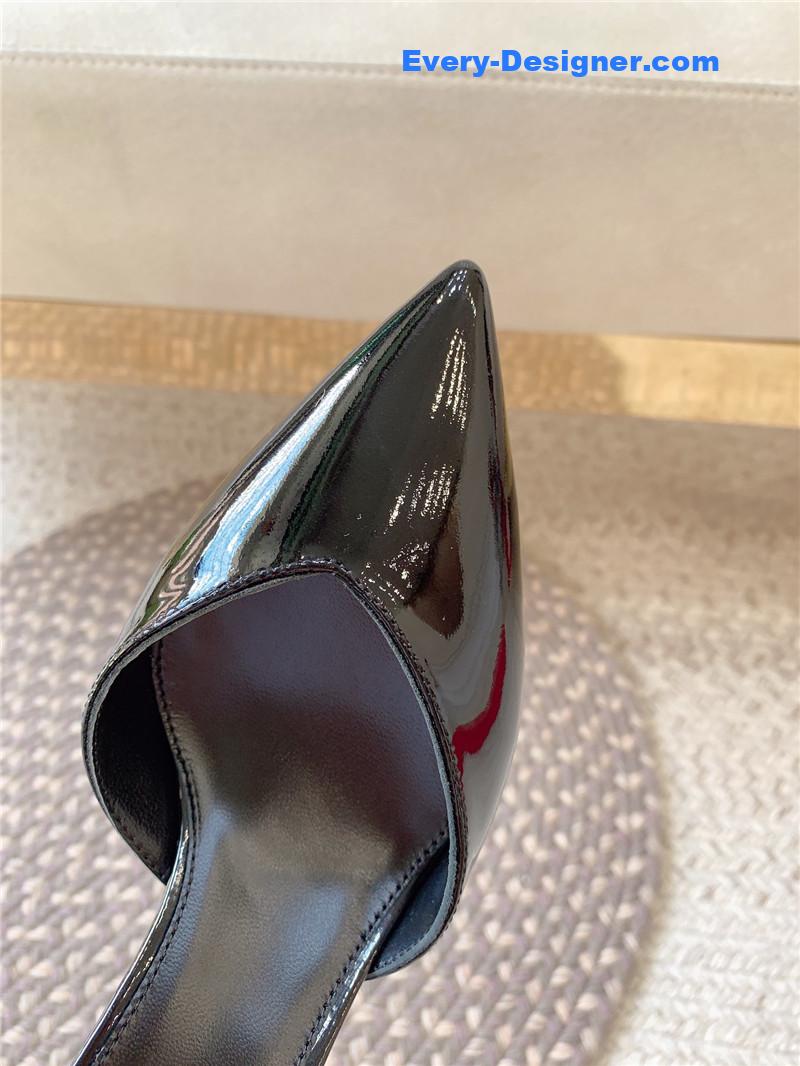 Y51 logo and hollow high heels
