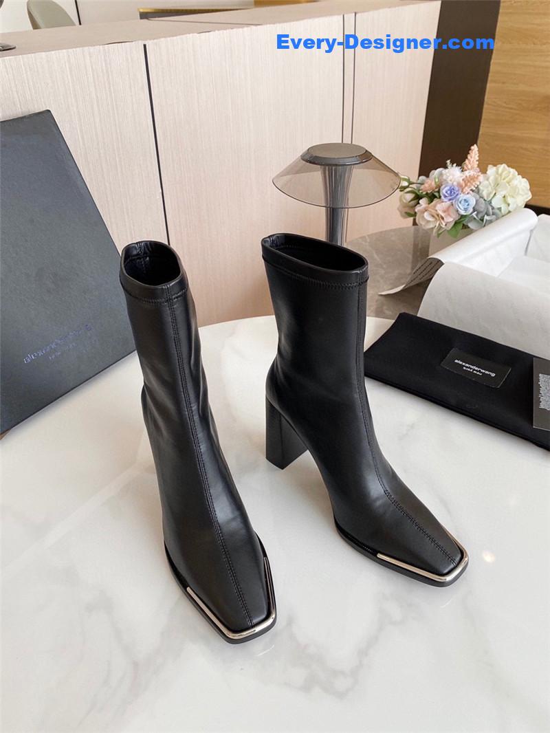 A1exa*der wang stretch leather boots