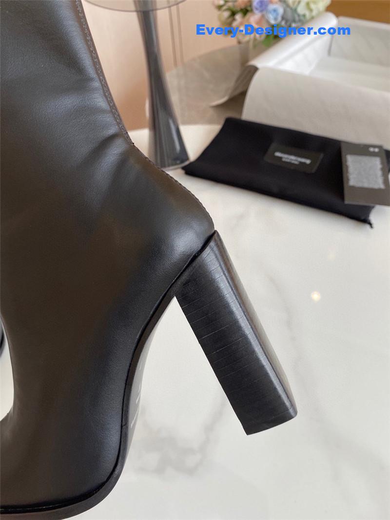 A1exa*der wang stretch leather boots