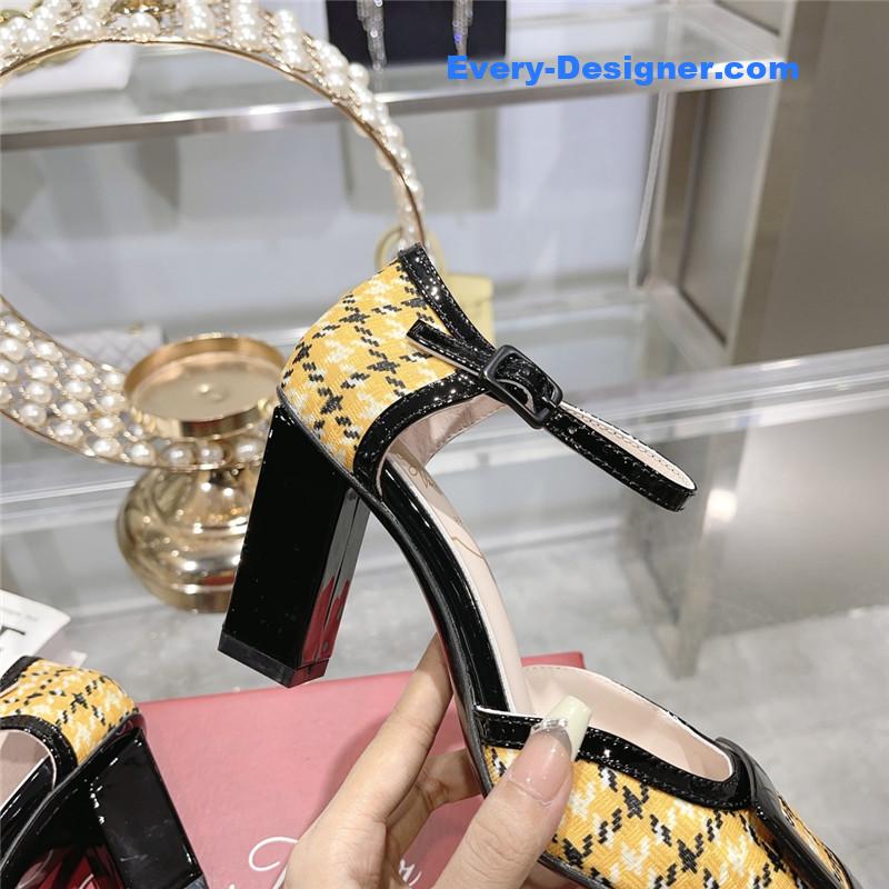 D10r new high heel mary jane shoes